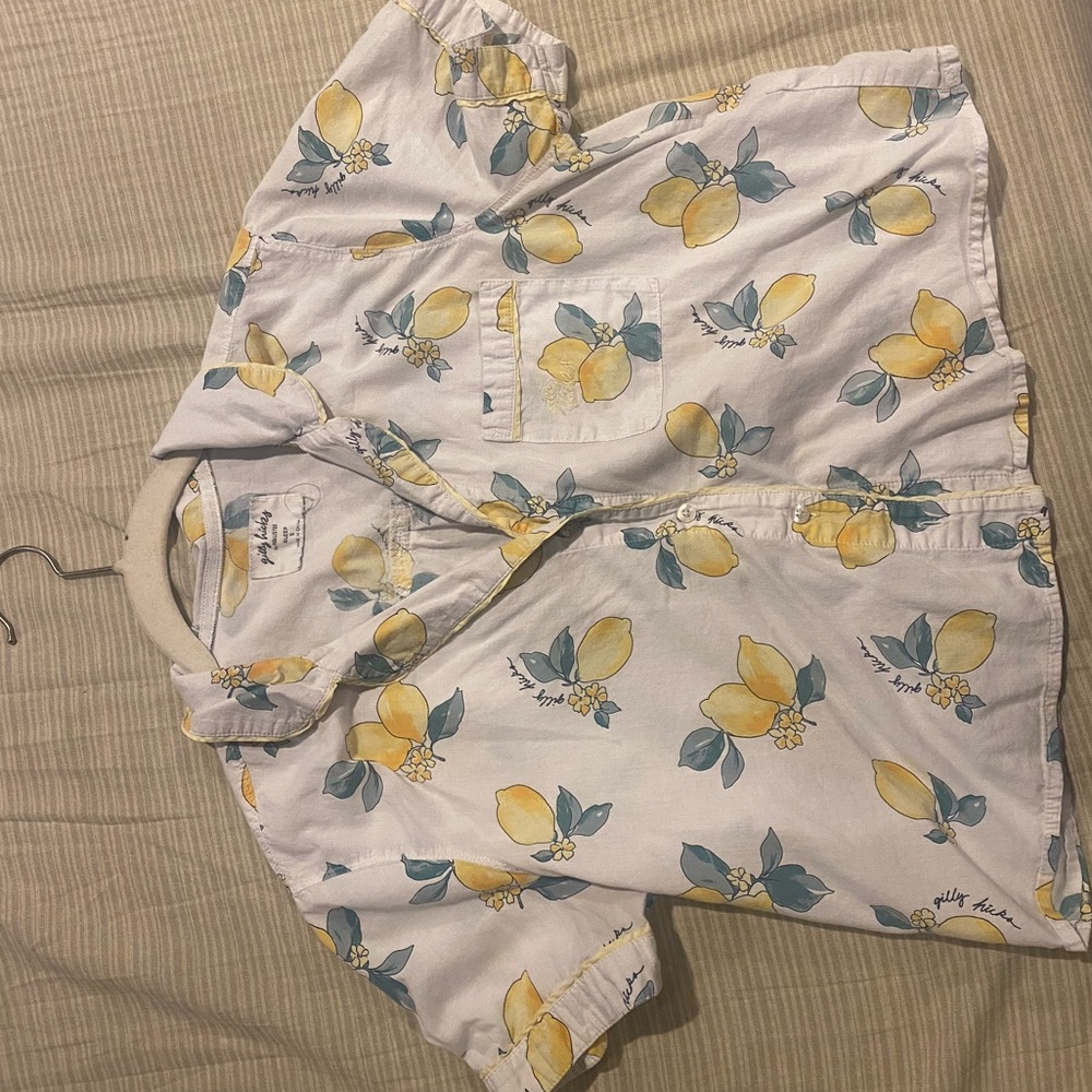 Lemon pajama shirt
